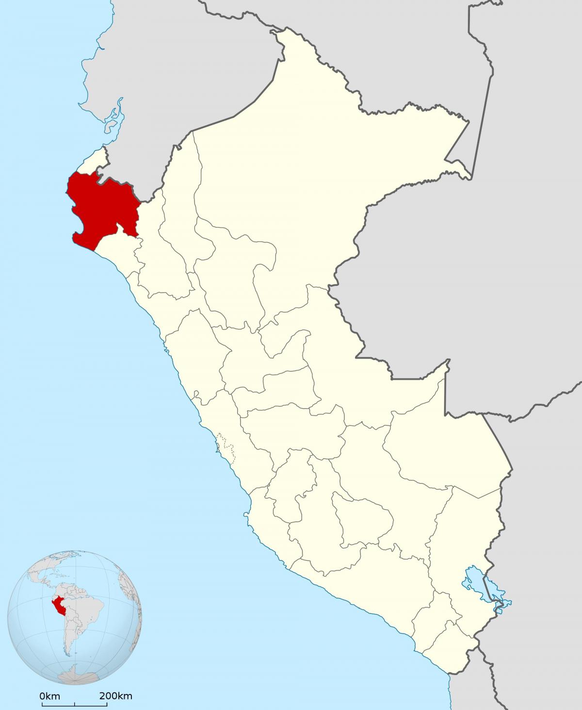 რუკა piura პერუს