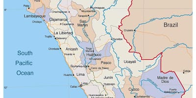 Map დეტალური რუკა პერუს