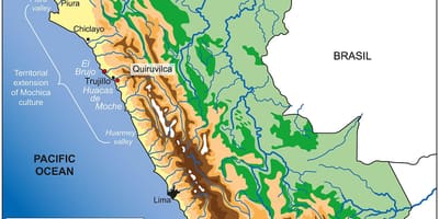 პერუს გეოგრაფია რუკა