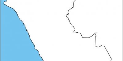 პერუს ცარიელი რუკა